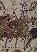 Frankeich knight in the attack on Harold, out of the carpet of Bayeux